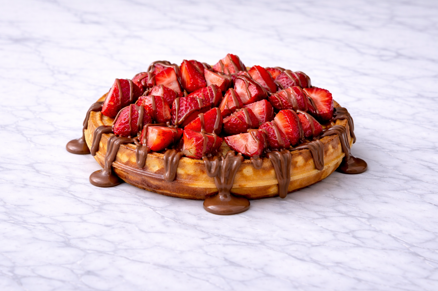 π Strawberry Bliss Waffle