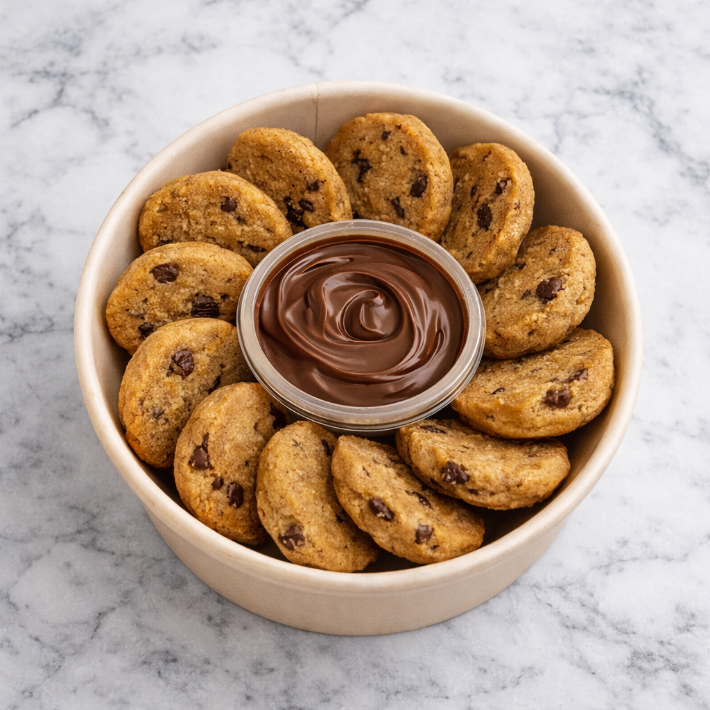 🍪 Cookie Dunks Box + Nutella Dip